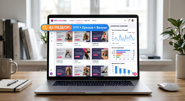 AdSpy Monitor: Парсер рекламных креативов с AI-анализом и экспортной аналитикой