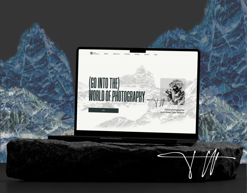 Дизайн-концепция Landing page в Figma | Разработка Logo