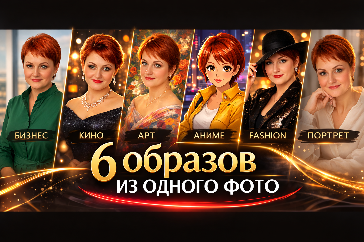 Вирусный образ для соцсетей: цифровой гардероб + профессиональный фон.