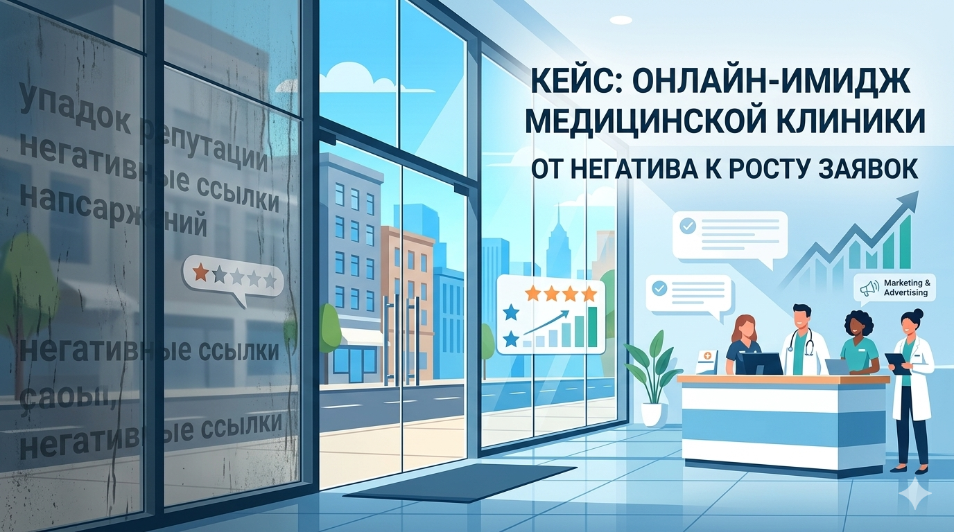 Исправление онлайн имиджа для медицинской клиники.