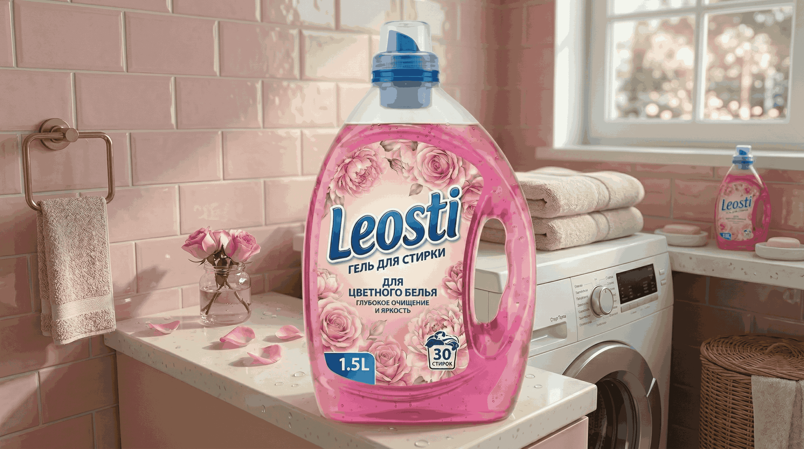 Разработка бренда бытовой химии"Leosti",