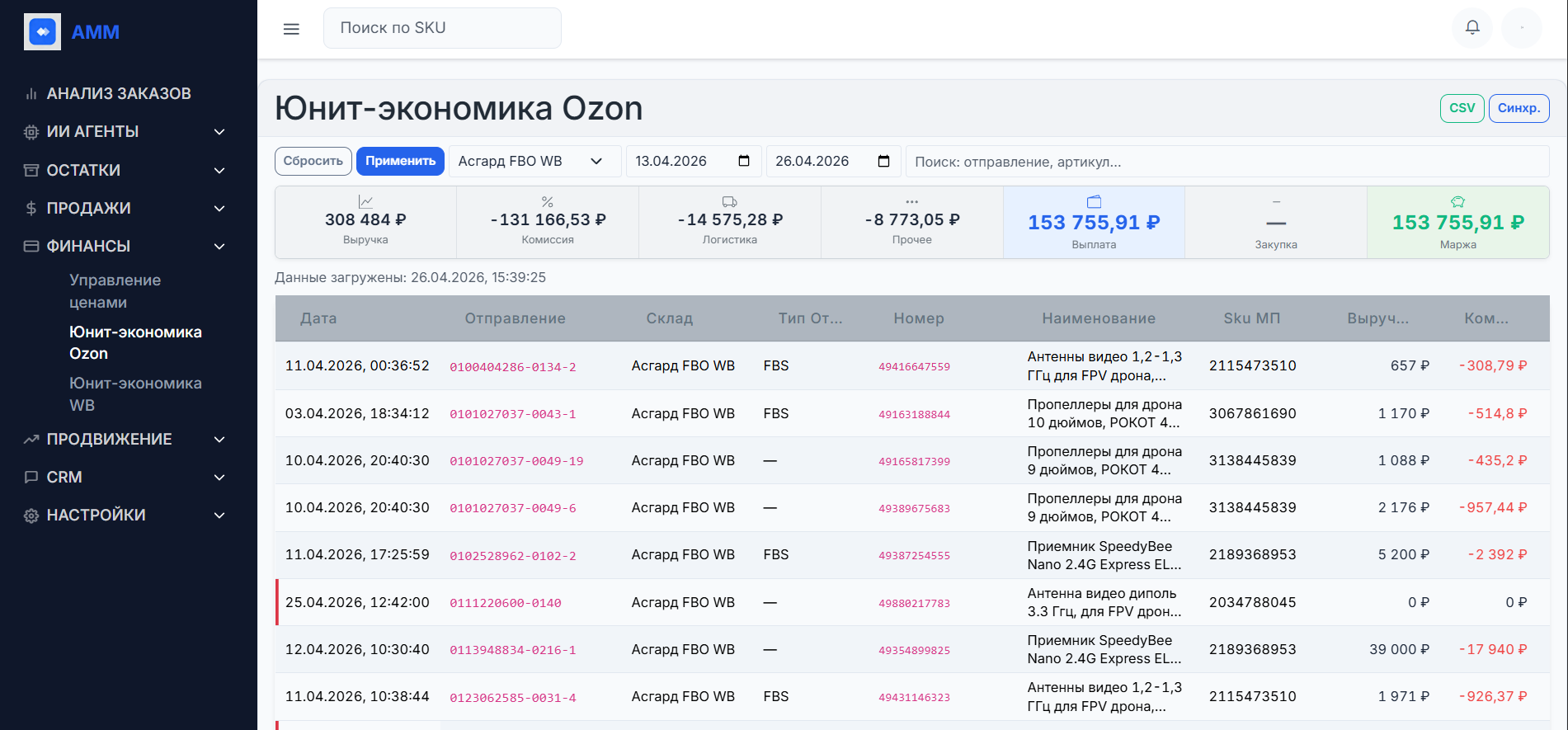 Маркетплейс Монитор - автоматизация управления продажами на маркетплейсах