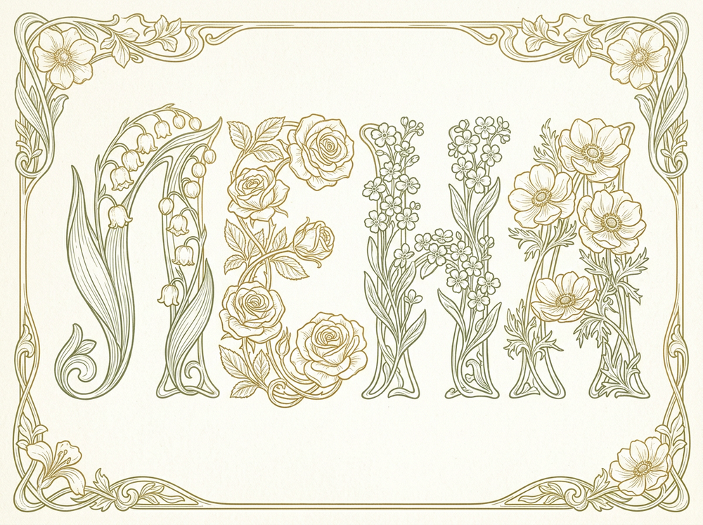 Создала логотипы имени Лена в разных стилях для заказчика из другой биржи