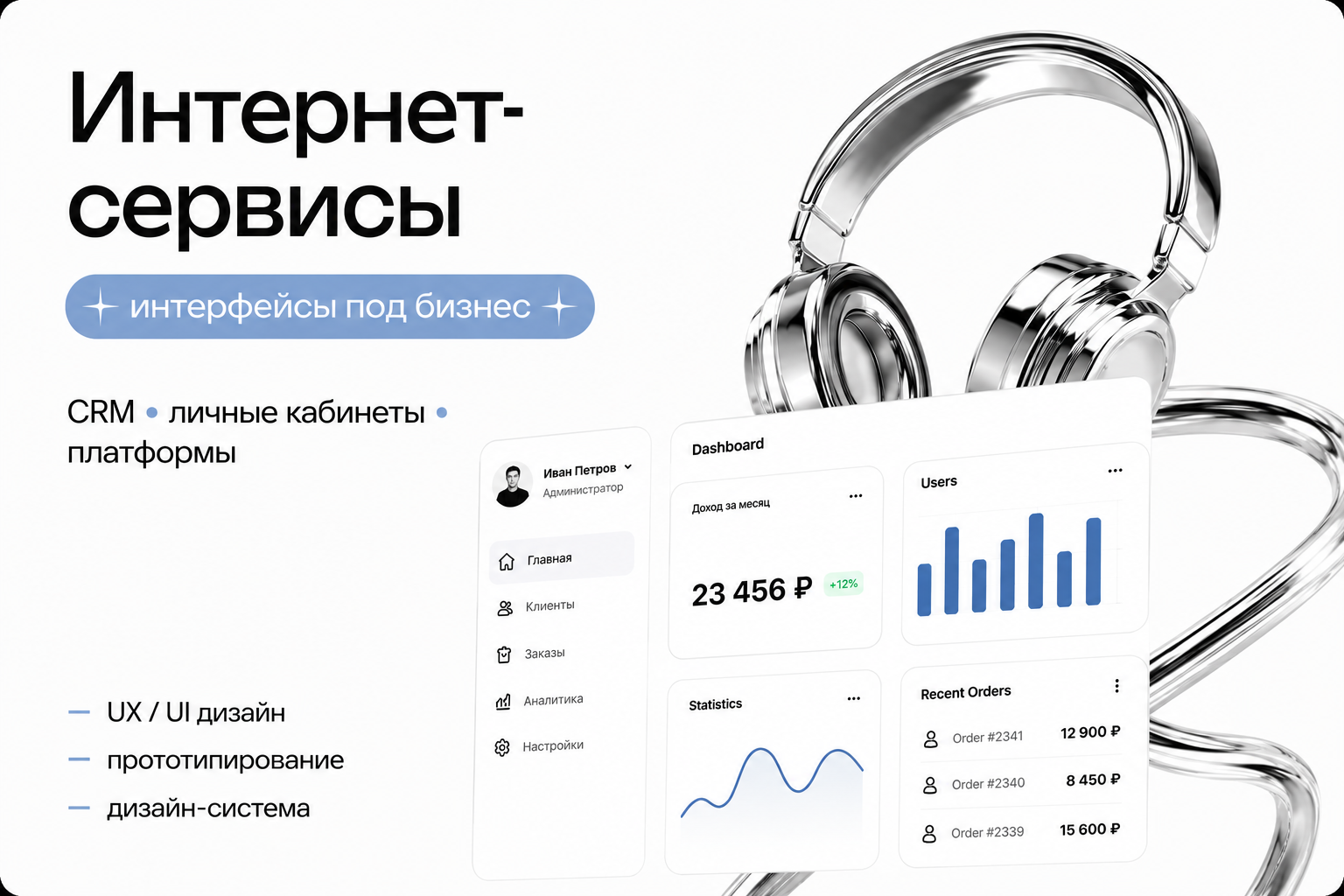 Интернет-сервисы, интерфейсы под бизнес