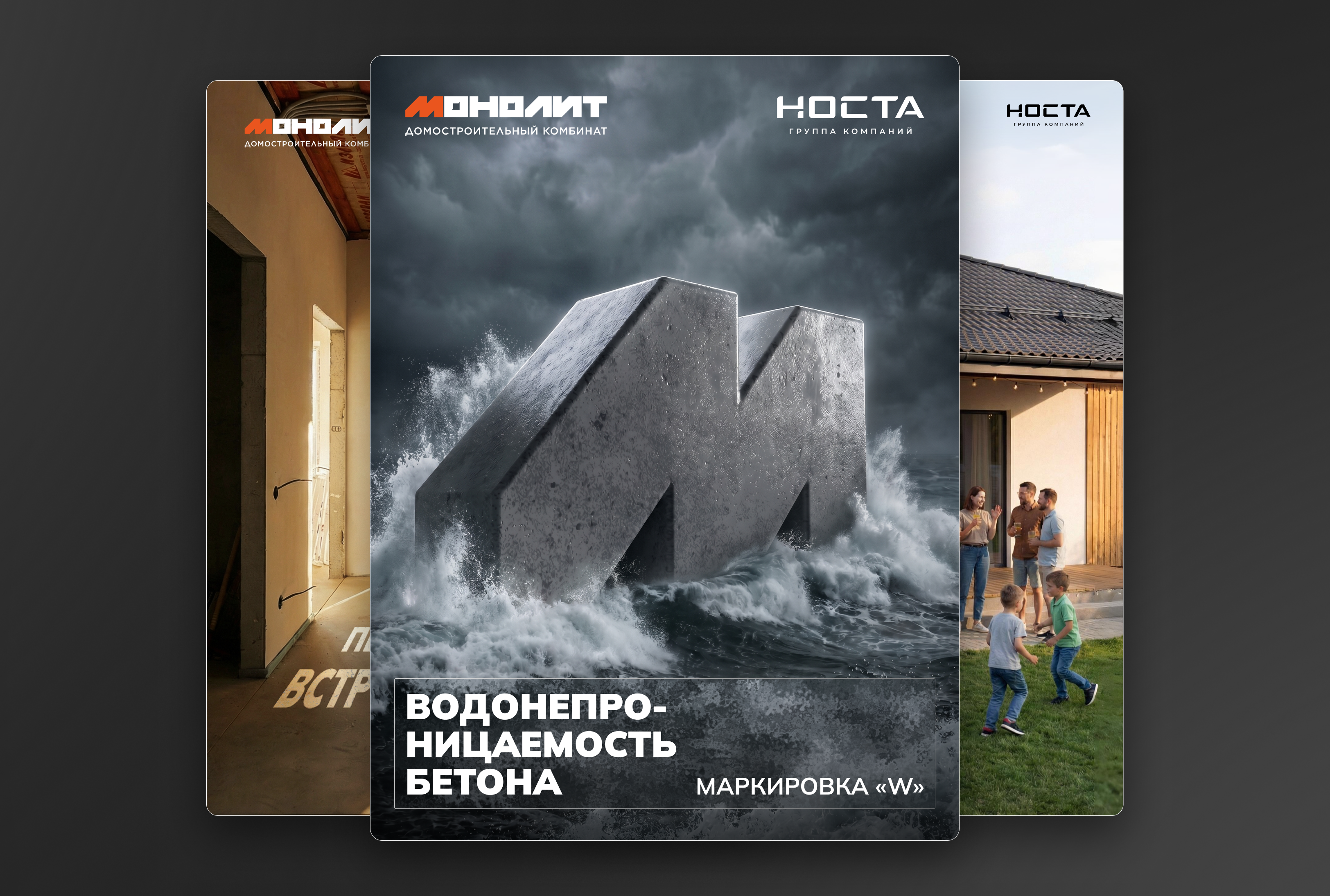 Серия постов для ДСК «Монолит»