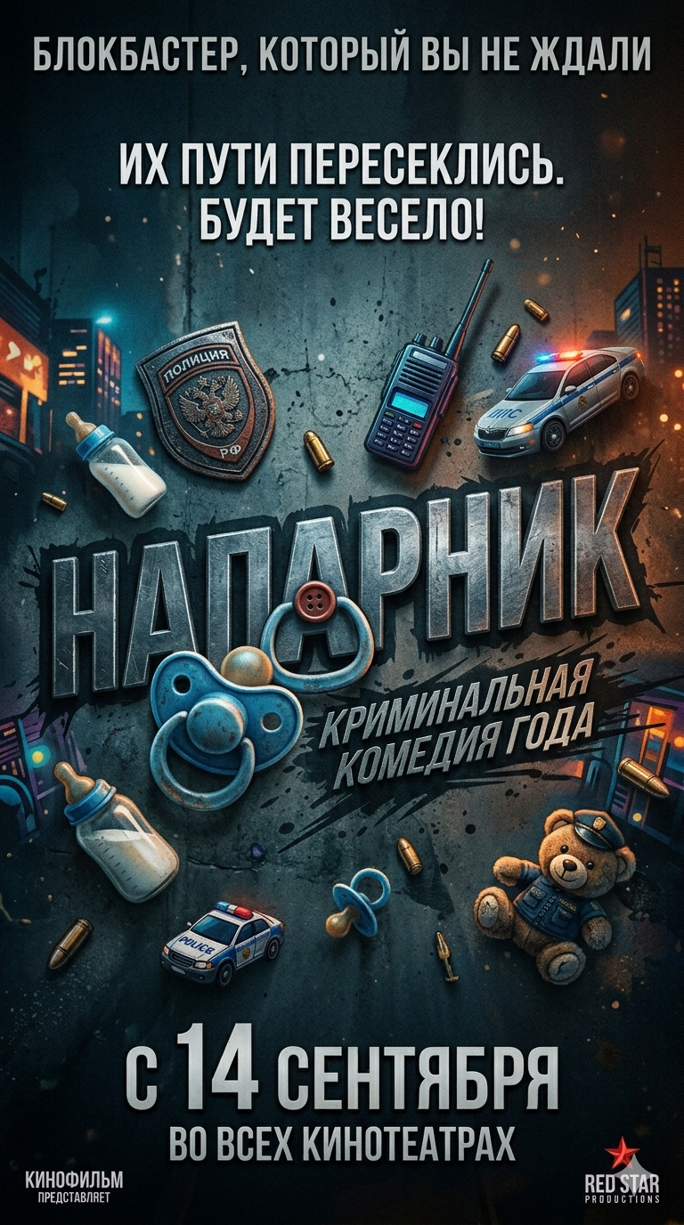 ТРЕЙЛЕР/ТИЗЕР/ТВ СПОТ ДЛЯ КИНОФИЛЬМА "НАПАРНИК"