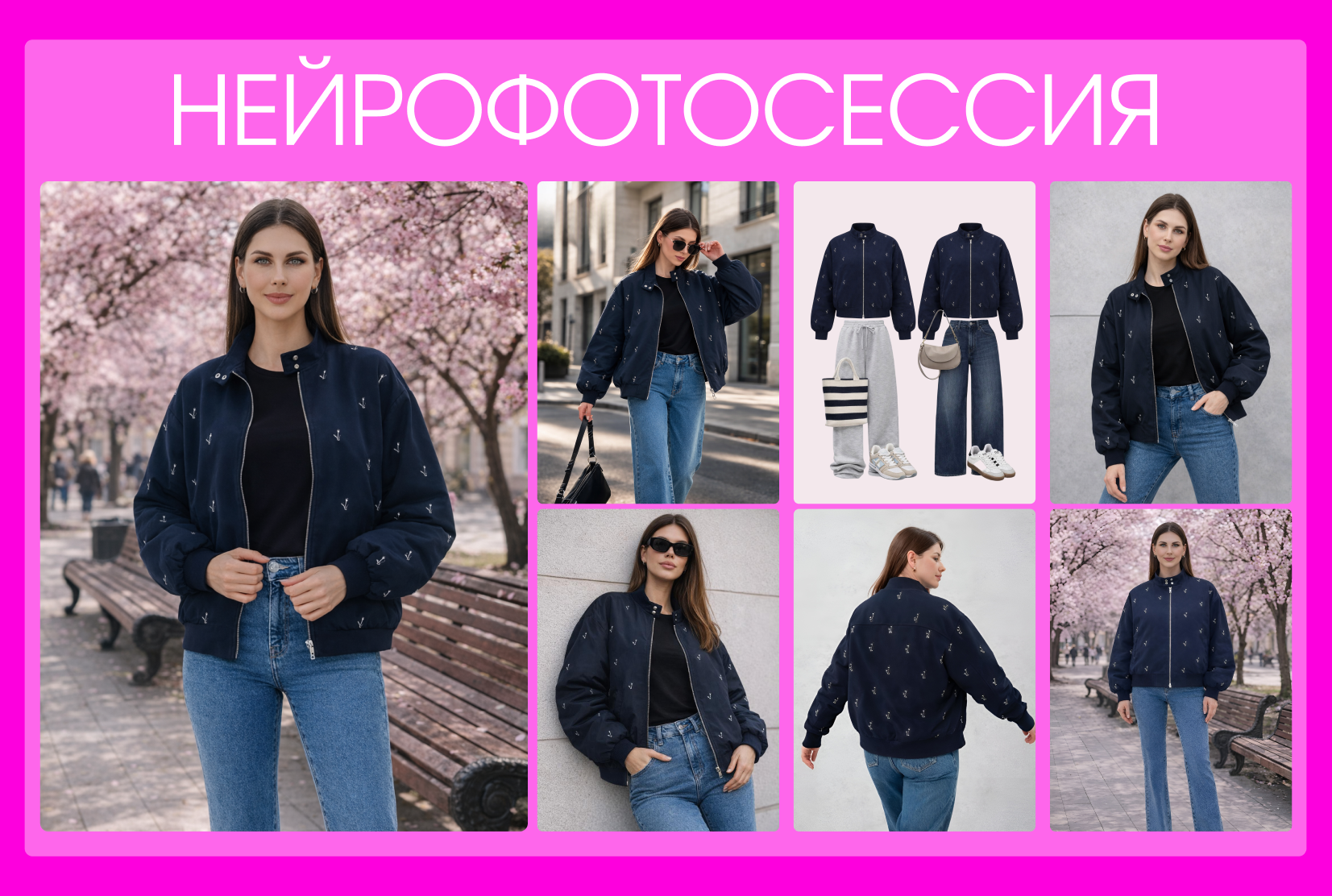 Нейрофотосессия для женской одежды