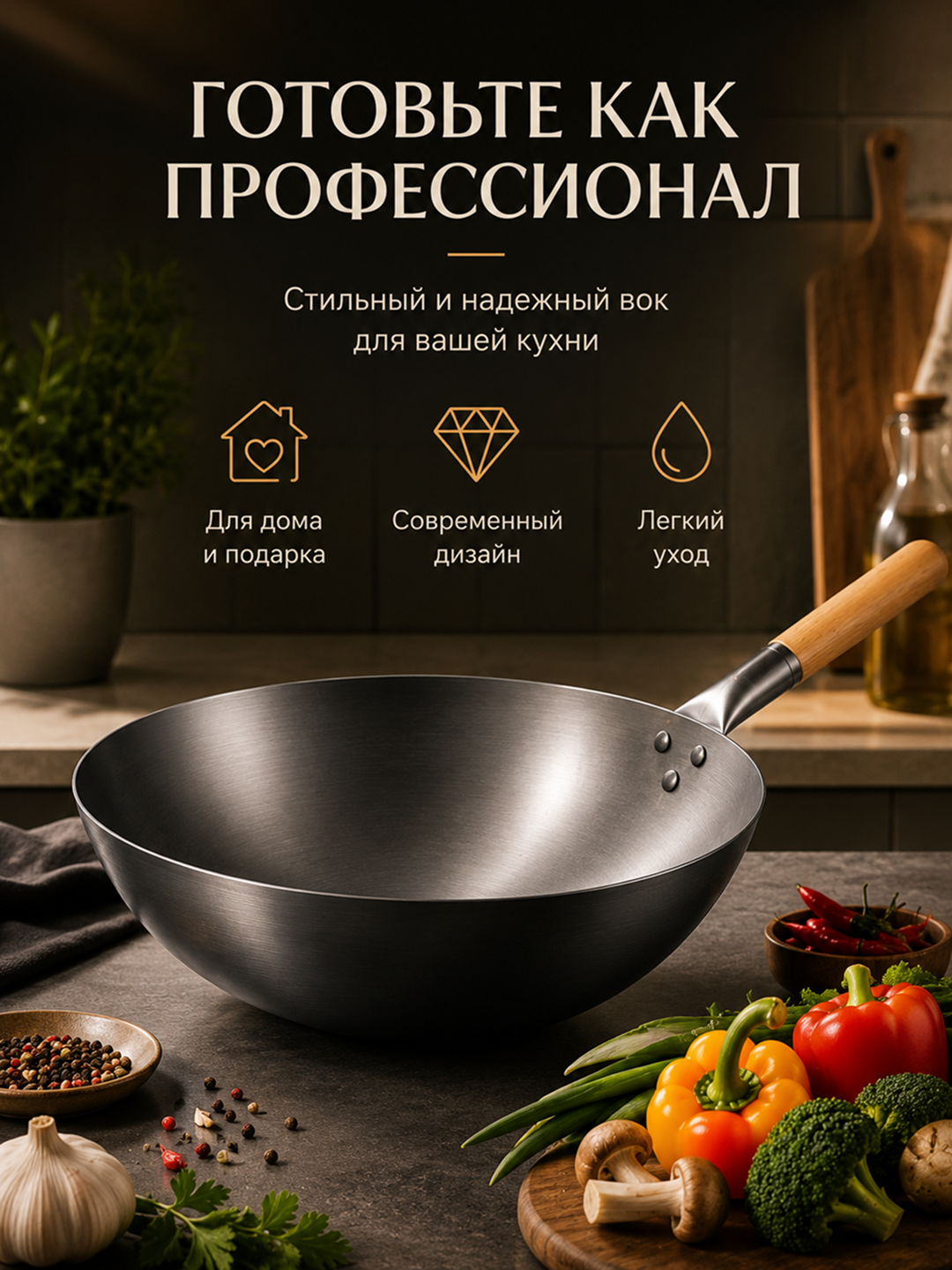 Сковородка WOK