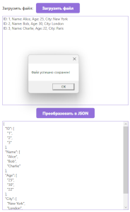 CSV-JSON Converter