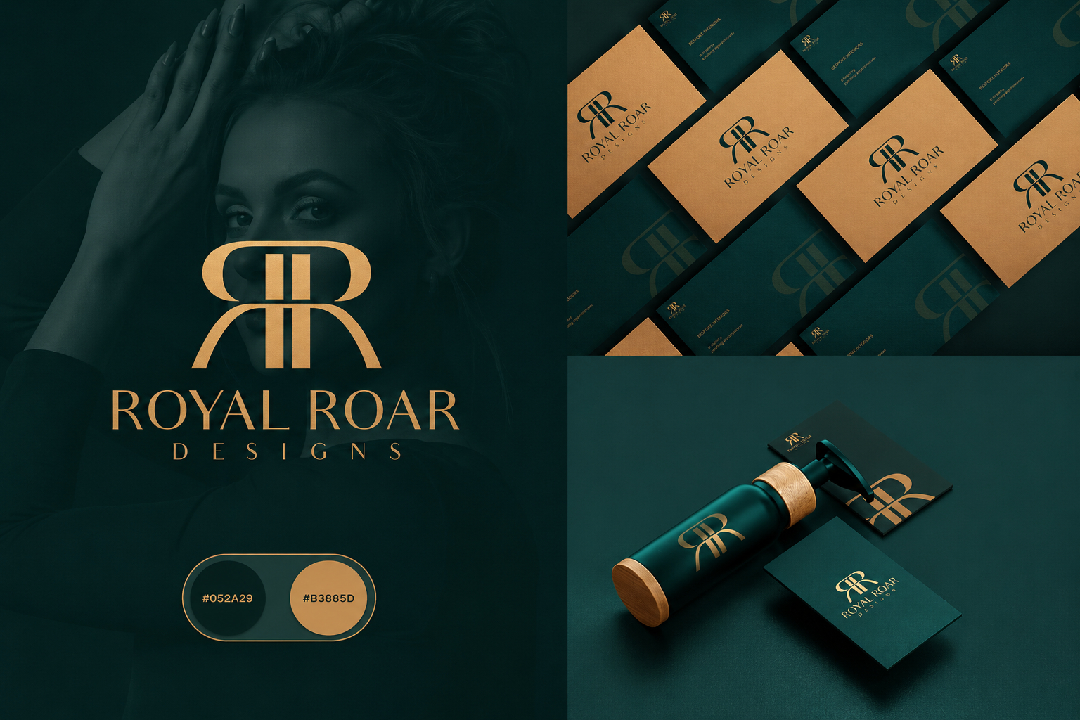 Разработка фирменного стиля для бренда ROYAL ROAR