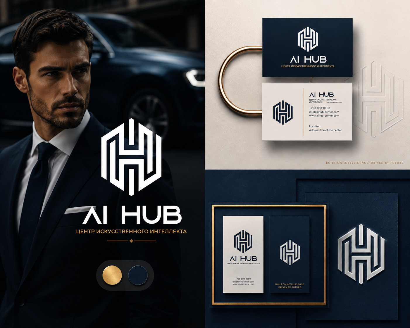 Разработка логотип для центра ИИ