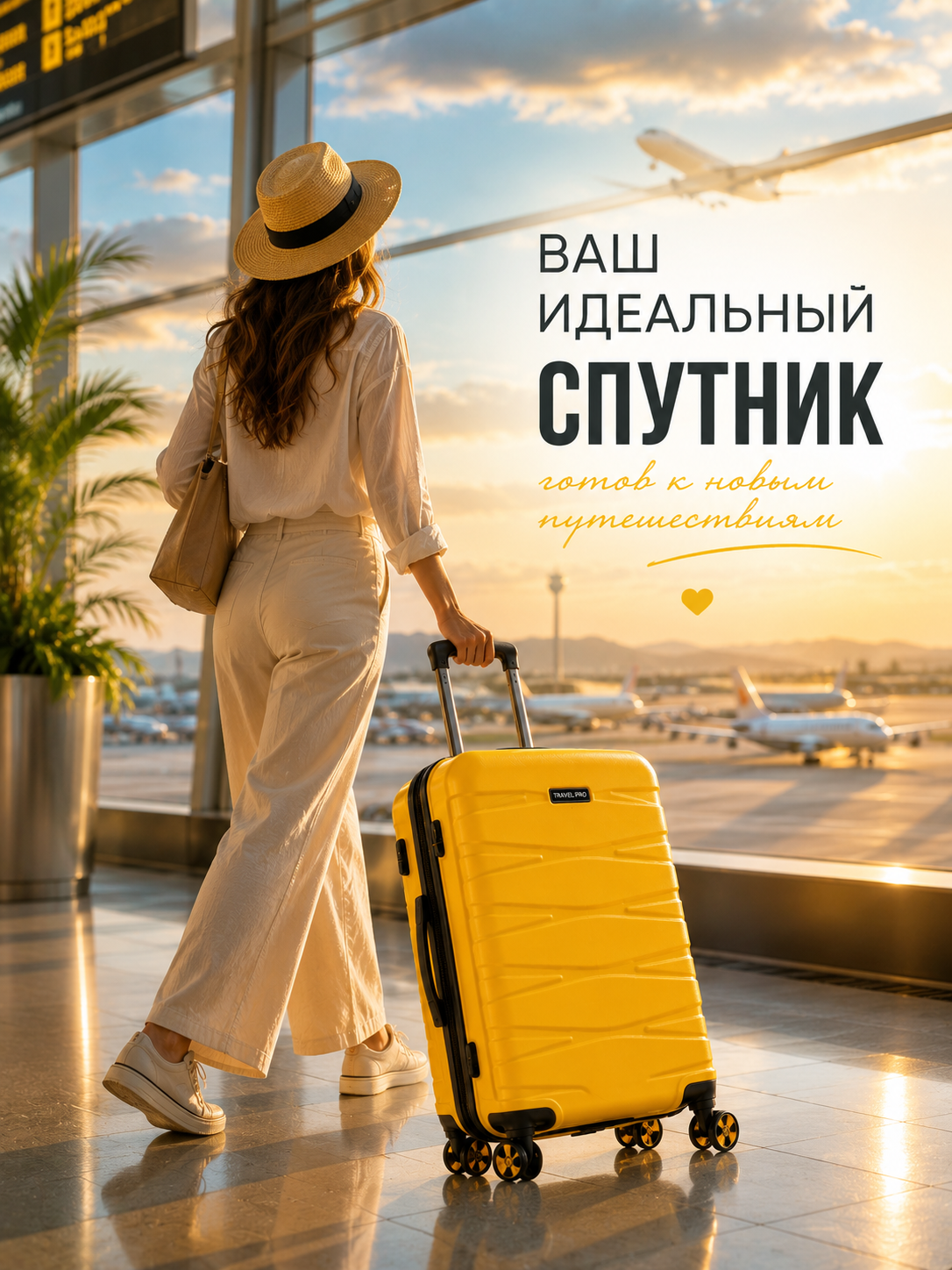 Дизайн карточек товара: дорожный чемодан