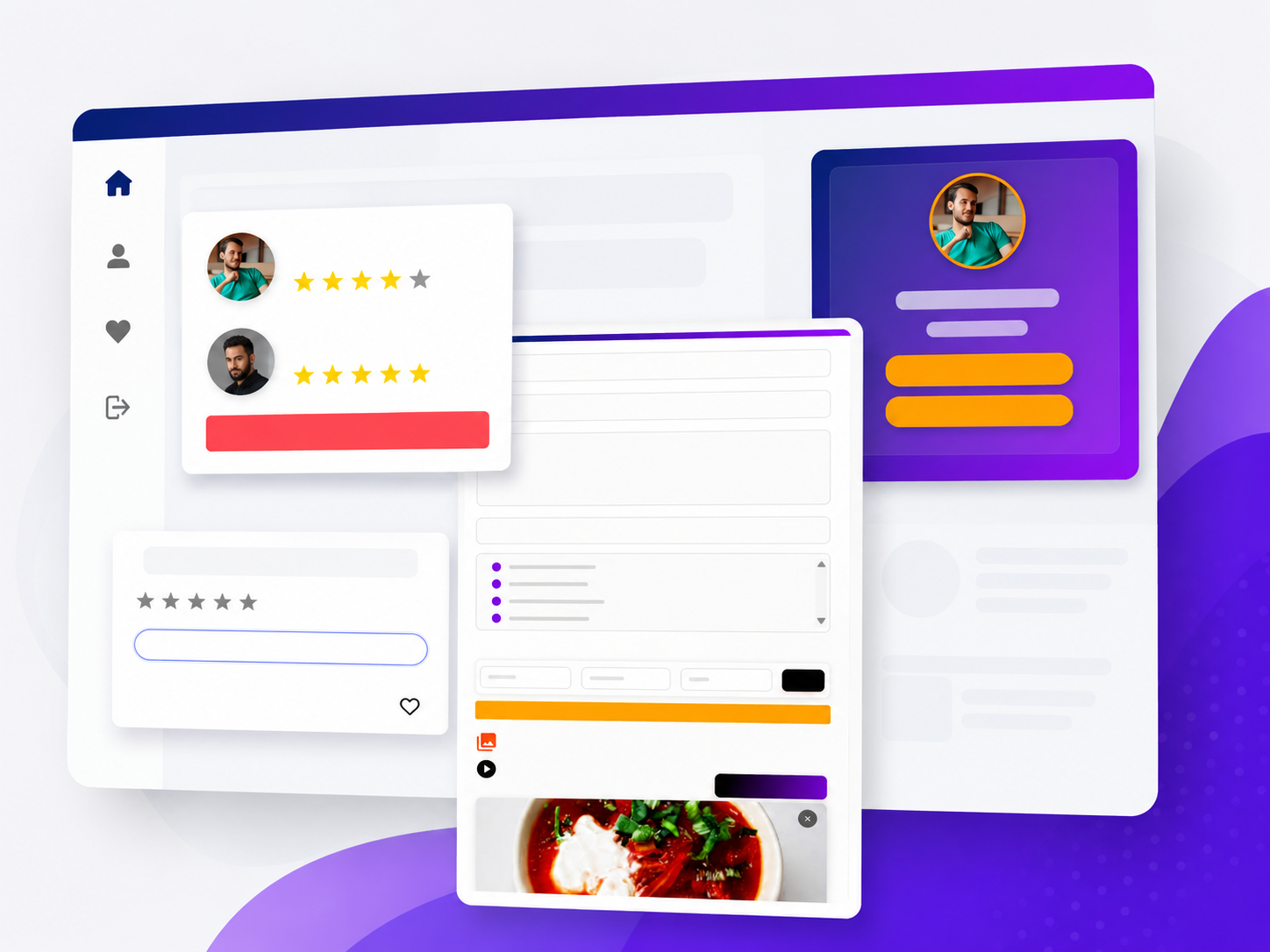 Интерактивная социальная платформа для обмена кулинарными рецептами