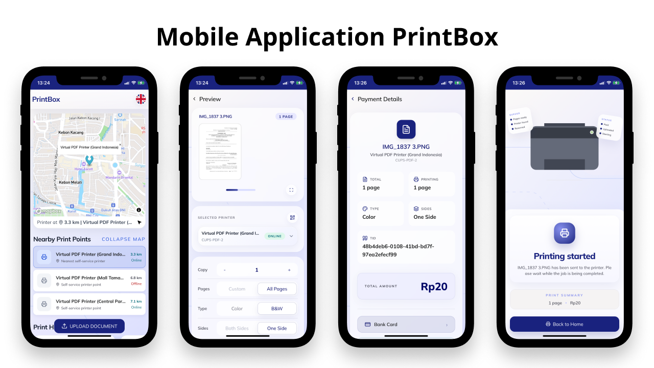 Мобильное приложение PrintBox