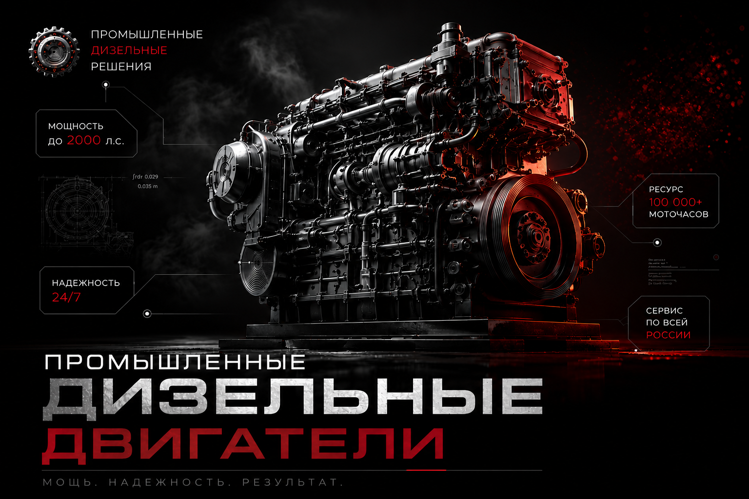 Капитальный ремонт двигателей