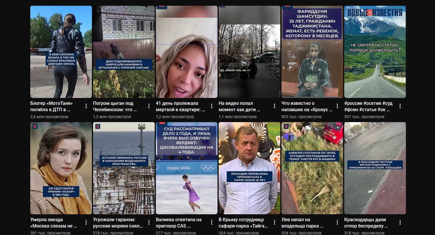 Развитие новостного youtube канала