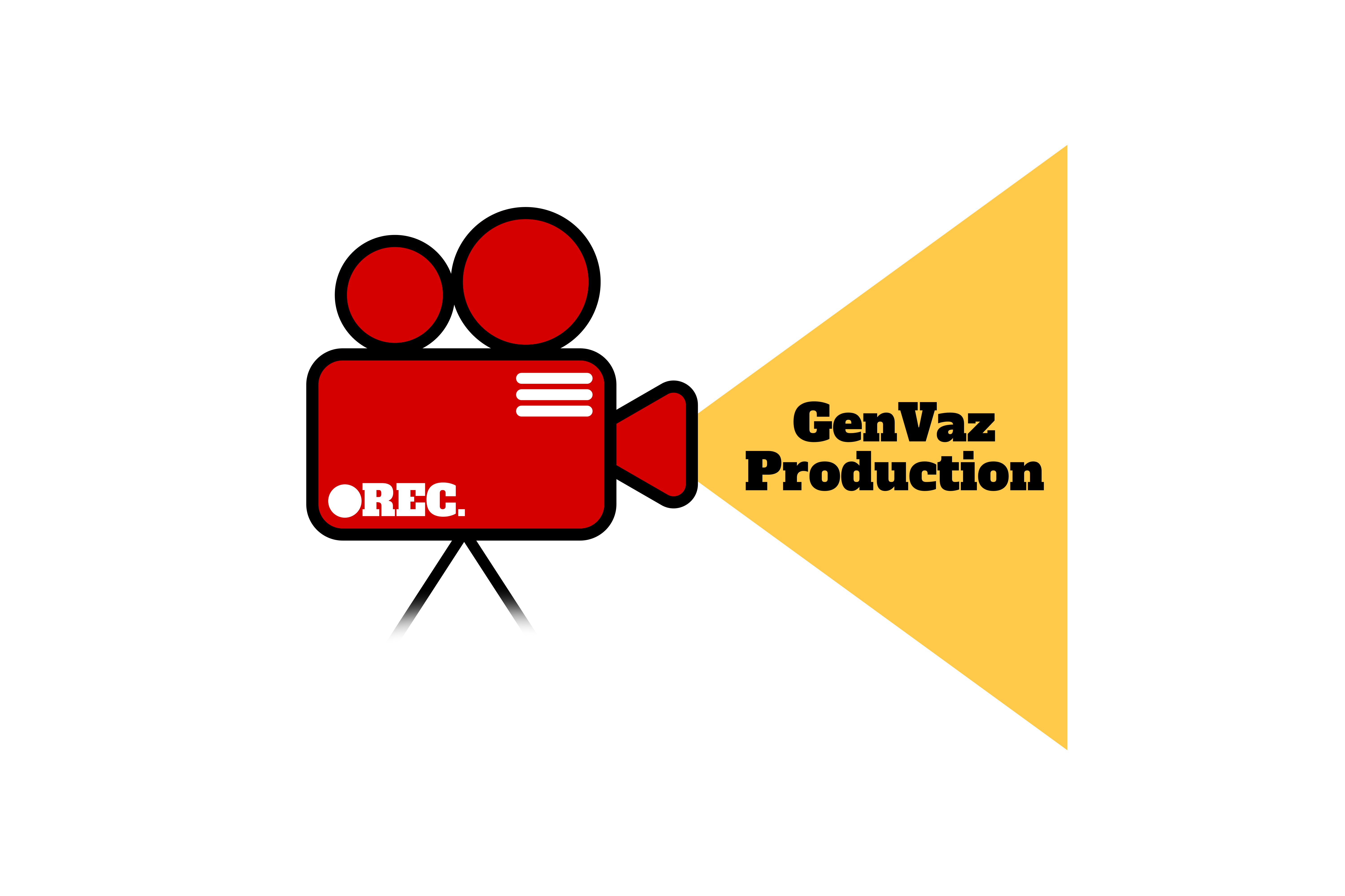 Разработка логотипа для начинающей киностудии «GenVaz Production»