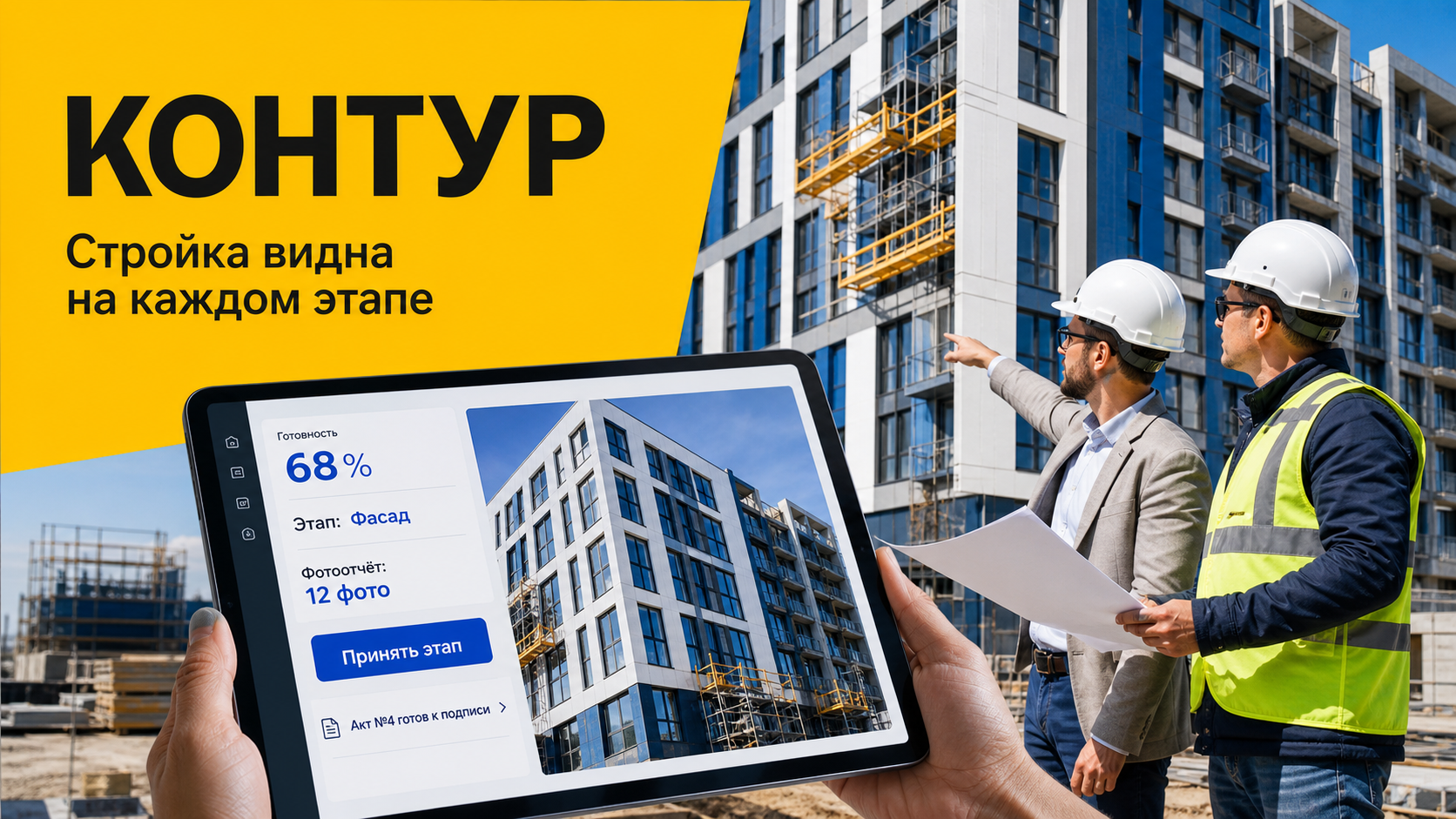 КОНТУР — мобильный контроль строительства