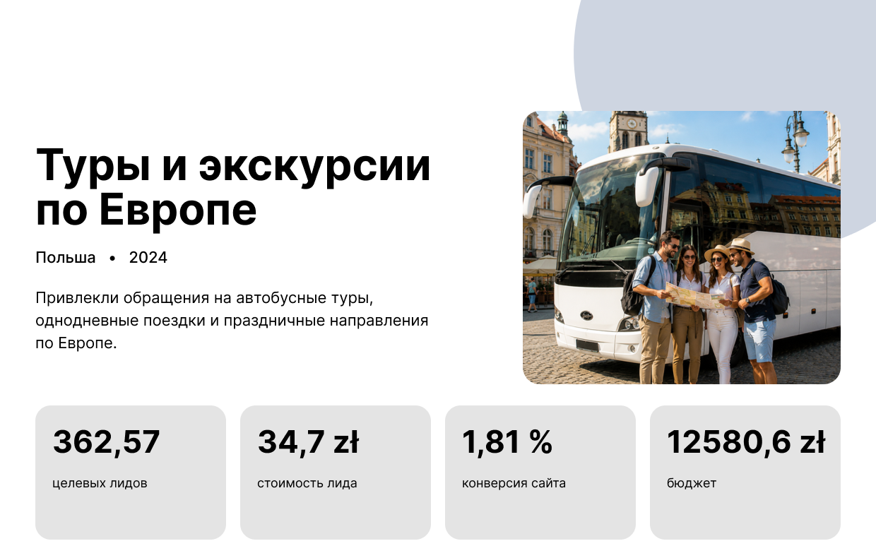 Туры и экскурсии по Европе