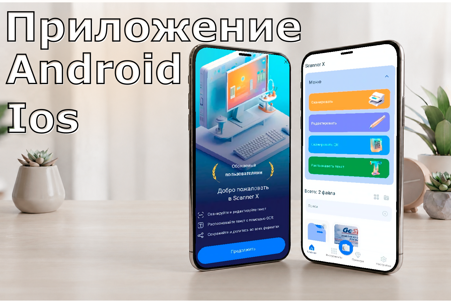 Мобильное приложение Scanner X