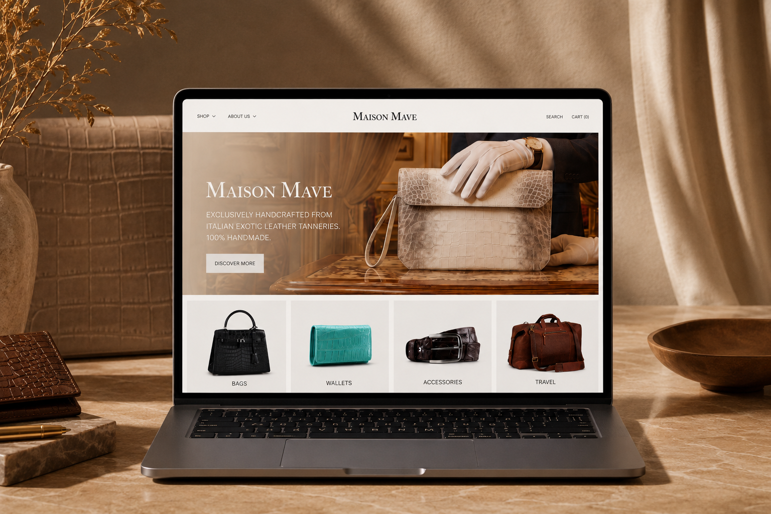 Разработка сайта для «Maison Mave»