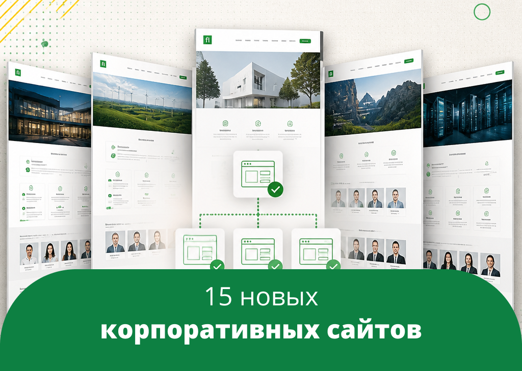 10 новых многостраничных сайтов