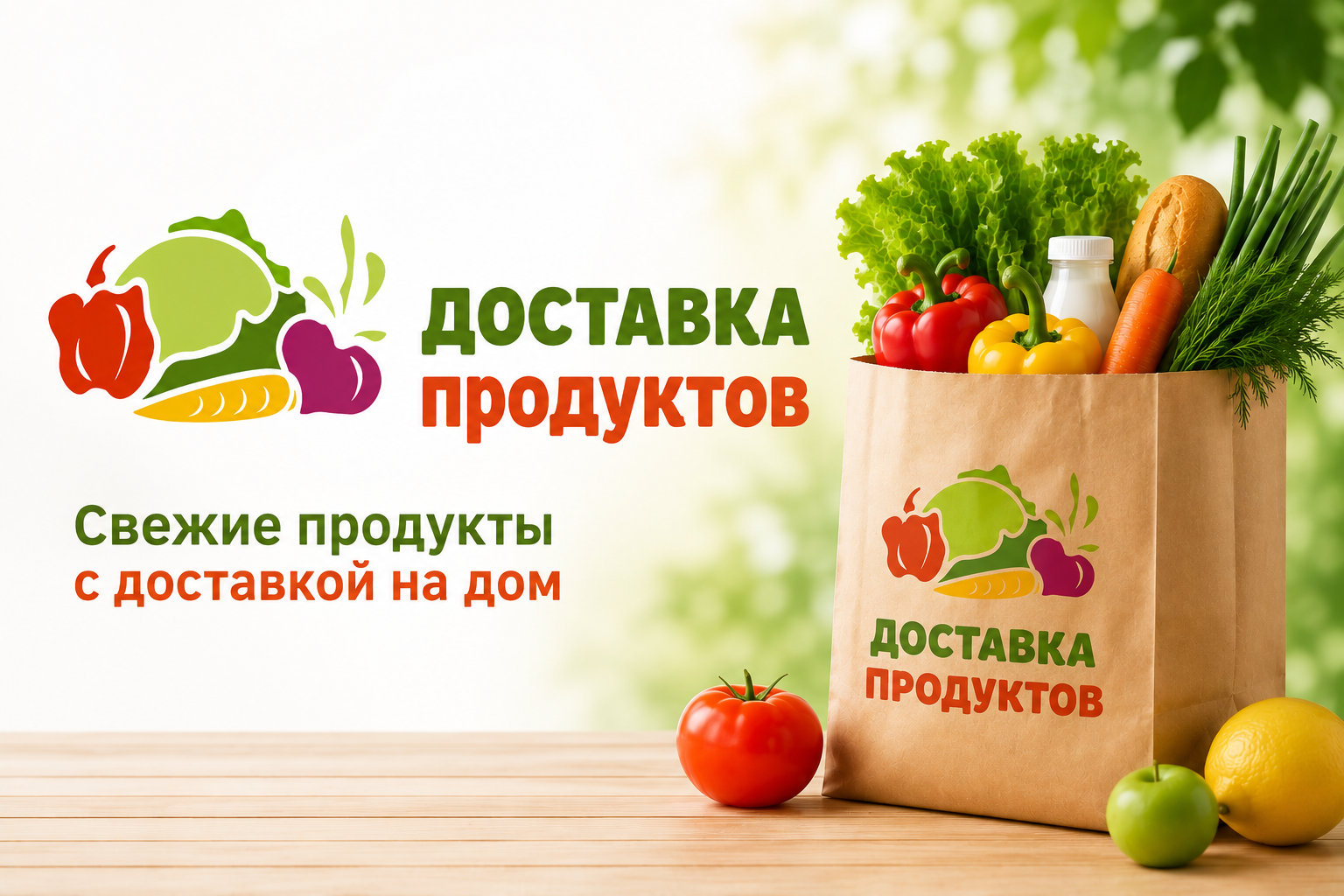 Продвижение сайта по доставке продуктов на дом (трафик х3)