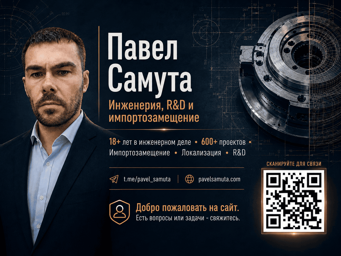 Разработка pavelsamuta.com: сайт, SEO-оптимизация и настройка рекламы инженерных услуг