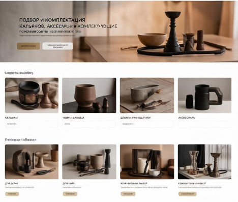 SEO интернет-магазина кальянов и табака