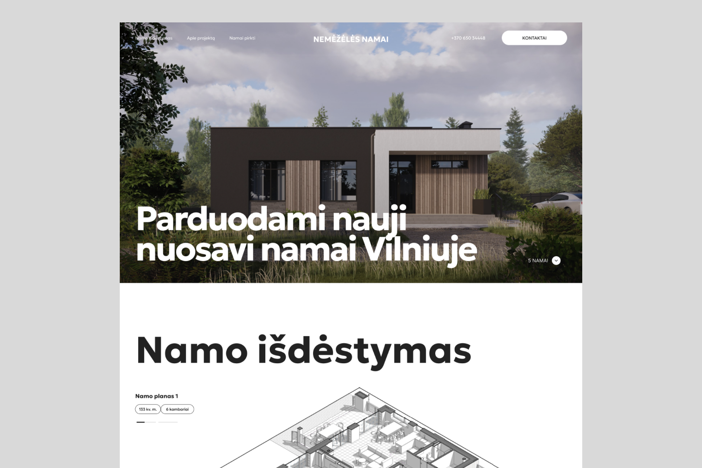 Nemėžėlės namai