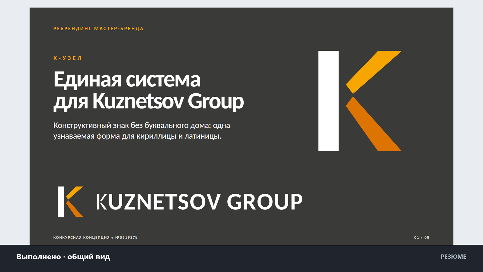 Ребрендинг Kuznetsov Group
