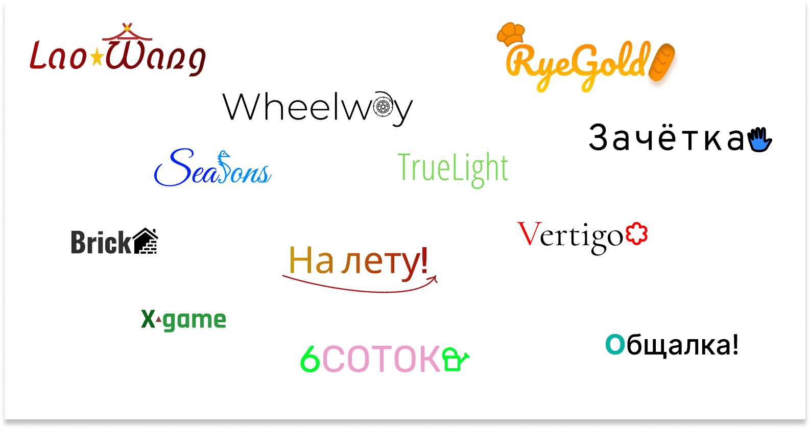 Создание простых логотипов