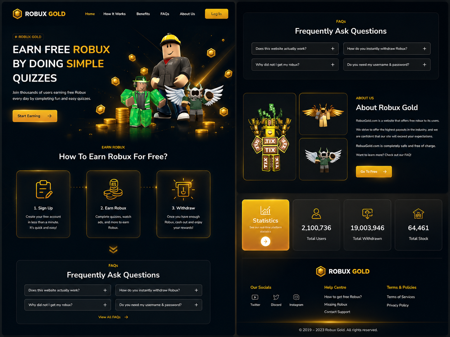 Разработка сайта для игры