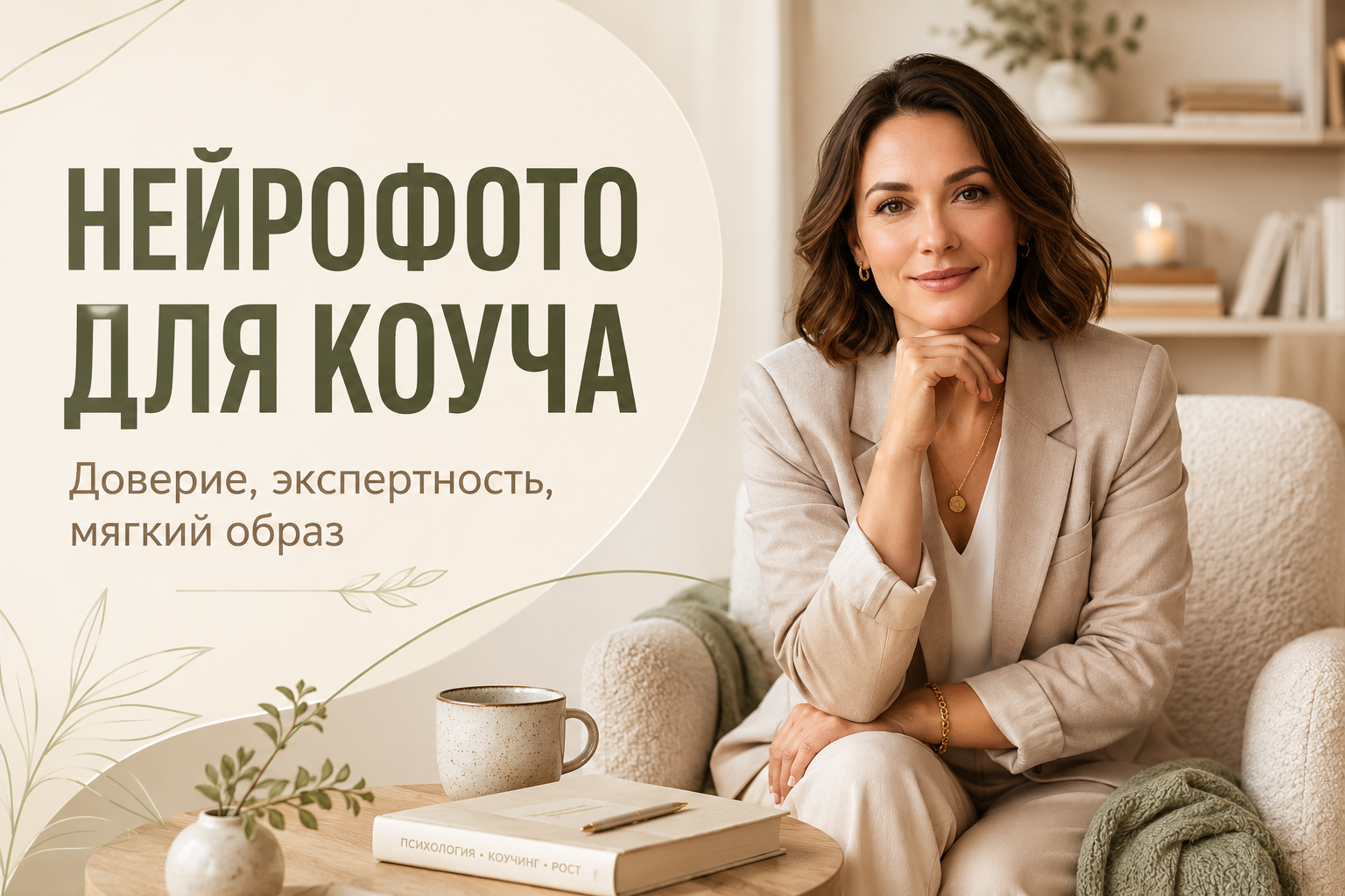 Нейрофотосессия для коуча или психолога