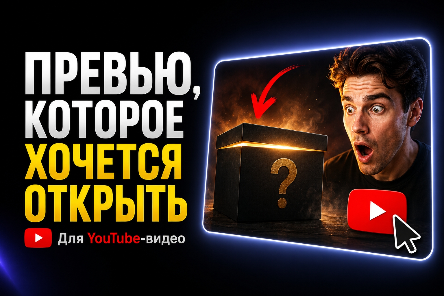 Обложки и превью для YouTube