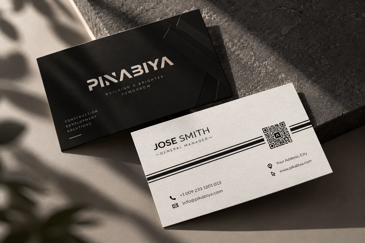 Визитка магазина