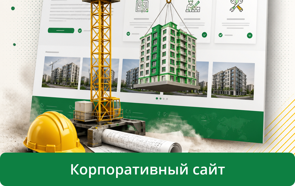 Корпоративный сайт. Петрострой.
