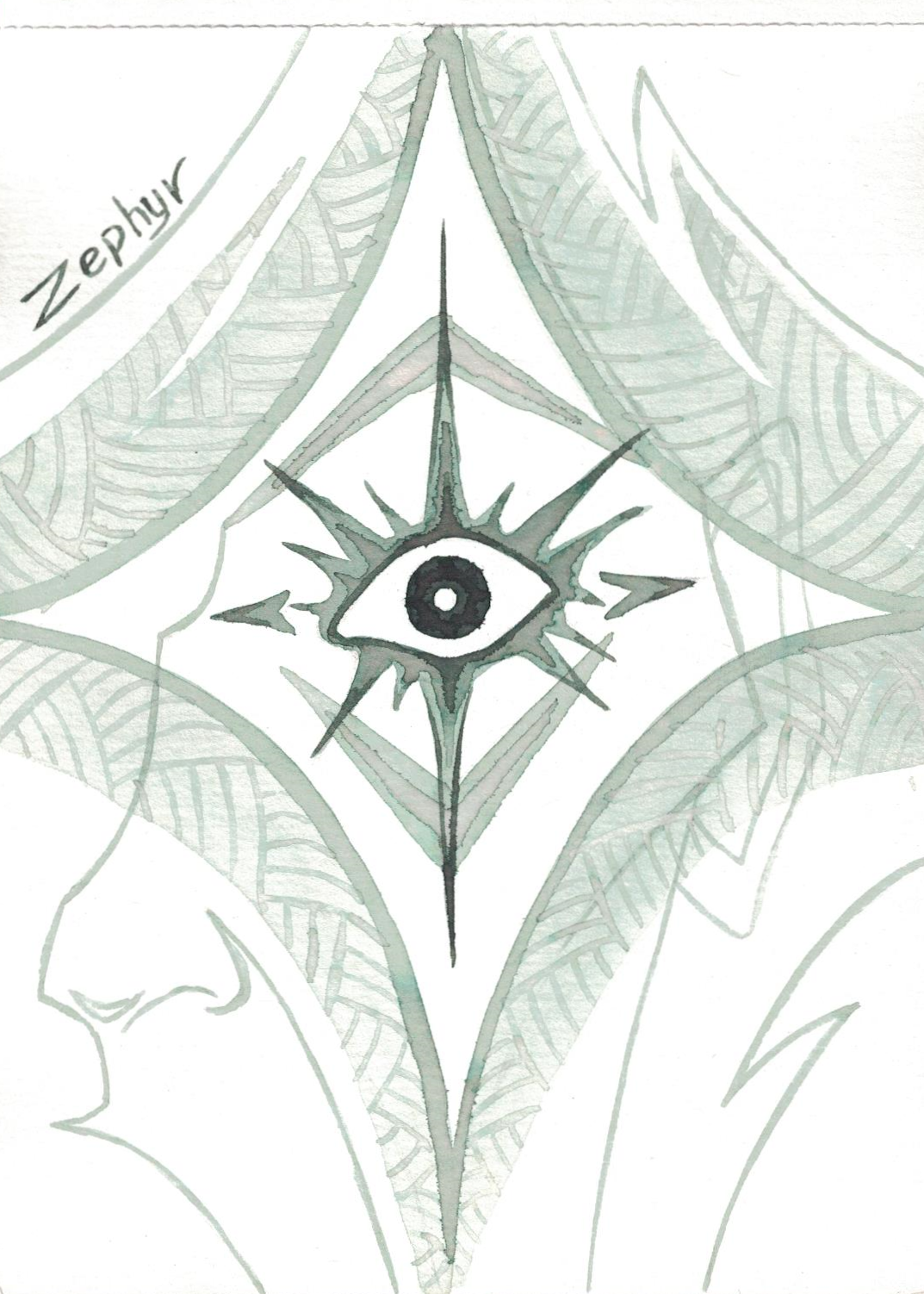 Работы на Inktober '24 и '25 годов