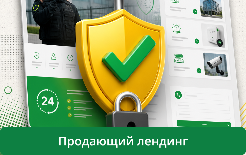 Лендинг. Охрана.