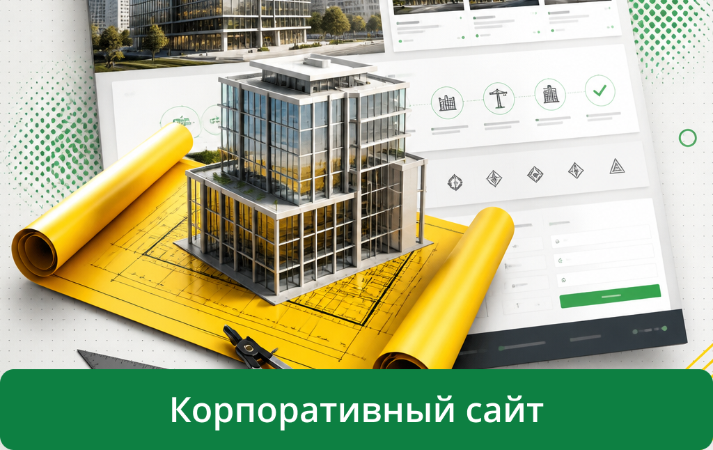 Сайт строительной компании. Спектрум.