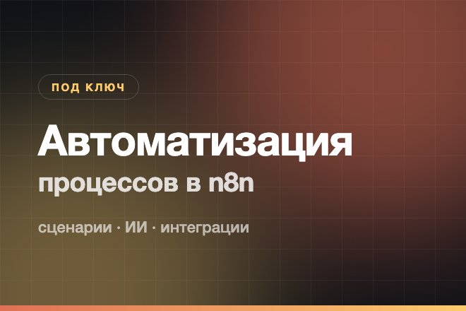 Автоматизация на n8n: заявки, отчёты и разбор переписки
