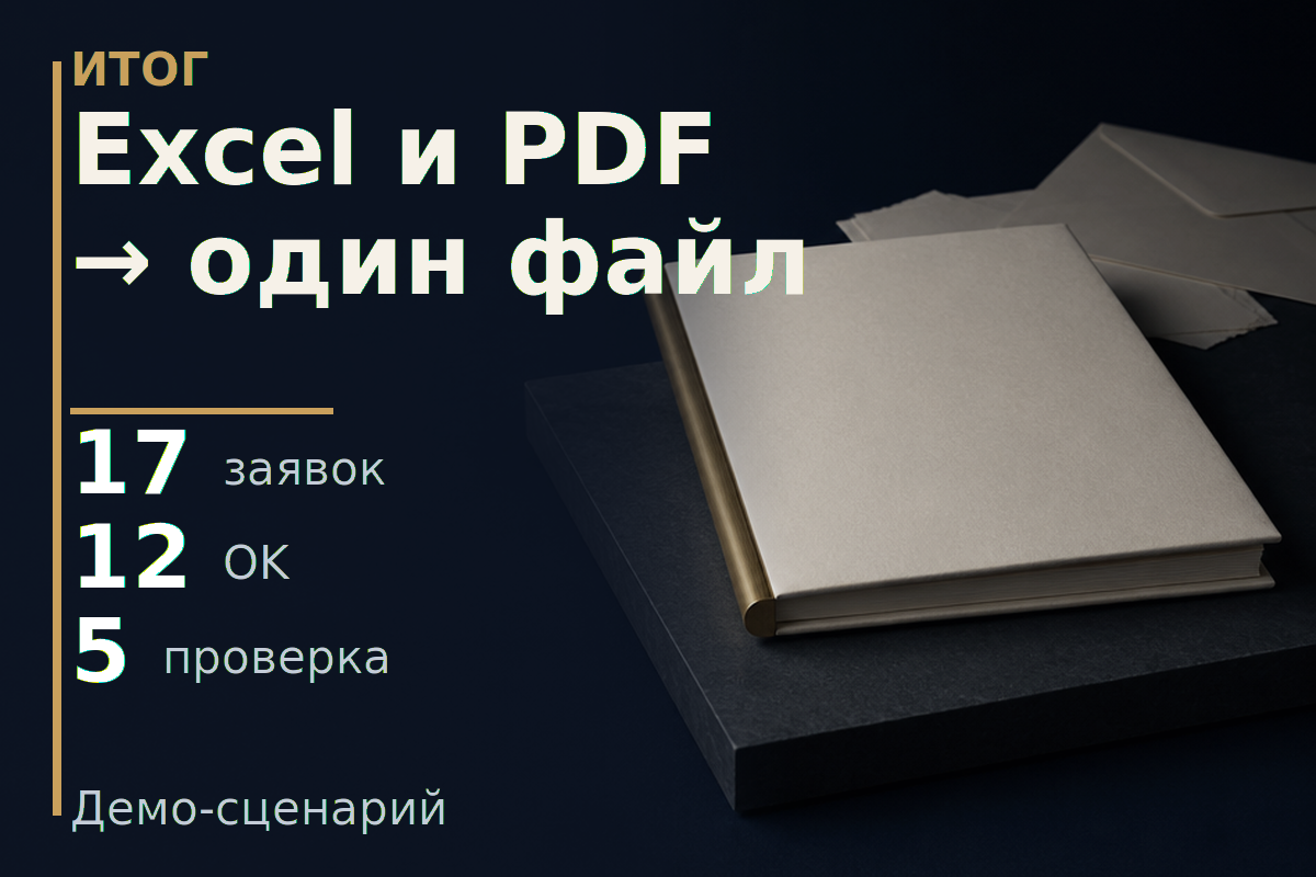 AI-обработка документов и таблиц: структурированный результат из Excel/PDF