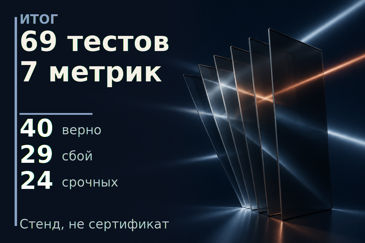 Оценка надёжности RAG: поиск, цитаты, отказ и защита