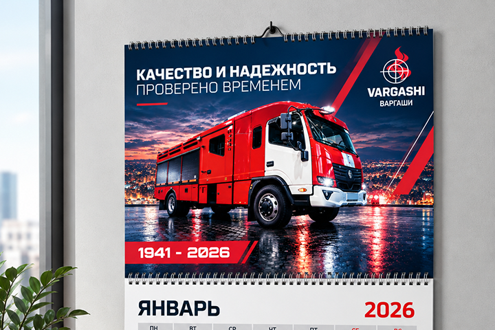 Шапка календаря