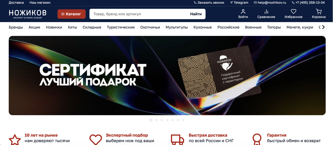 Контроль над всем контентом