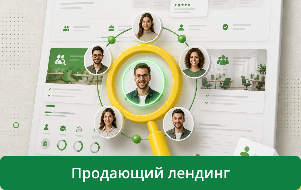 Лендинг. HR компании Avangard