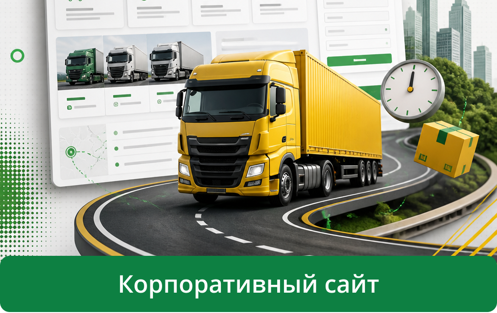 Сайт транспортной компании. Ситен.