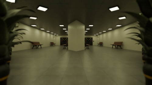 3D Environment для хорор игры "Metanoia"