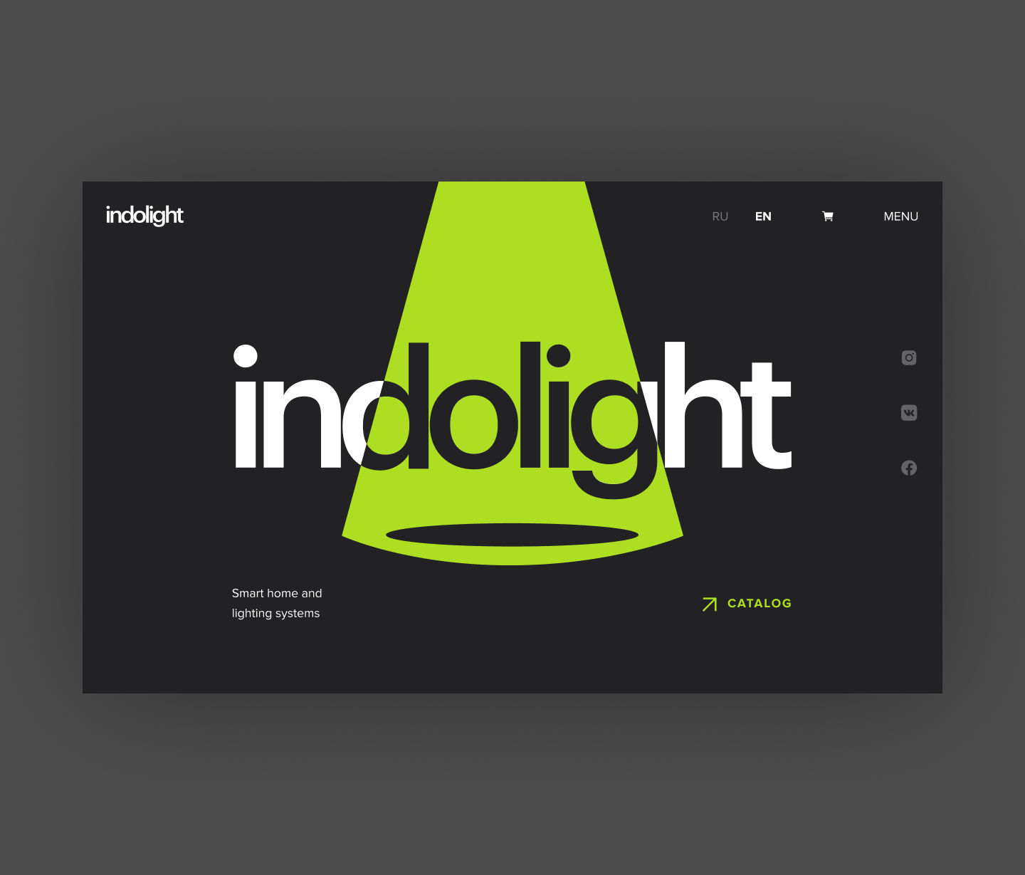 Indolight — каталог систем освещения и умного дома (Бали)