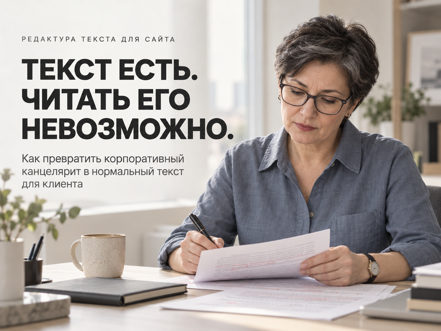 Редактура текста для сайта логистической компании: из канцелярита в ясный текст